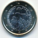 San Marino, 1 евро, 2024