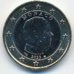 Monaco, 1 евро, 2023
