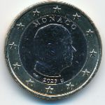 Monaco, 1 евро, 2023