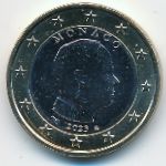 Monaco, 1 евро, 2023