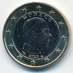 Monaco, 1 евро, 2023