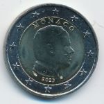 Monaco, 2 евро, 2023