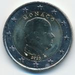Monaco, 2 евро, 2023