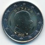 Monaco, 2 евро, 2023