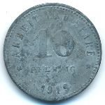 Вайсенфельс., 10 пфеннигов (1919 г.)