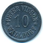 Вальдорф., 10 пфеннигов