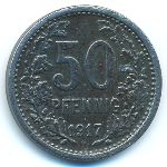 Hattingen, 50 пфеннигов, 1917