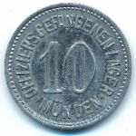 Мюнден., 10 пфеннигов