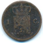 Нидерланды, 1 цент (1827 г.)