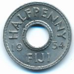 Фиджи, 1/2 пенни (1954 г.)