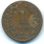 Нидерланды, 1 цент (1878 г.)