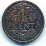Нидерланды, 1 цент (1916 г.)