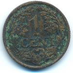 Нидерланды, 1 цент (1922 г.)