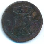 Нидерланды, 1 цент (1822 г.)