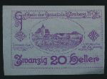 Нотгельды Австрии, 20 геллеров (1920 г.)