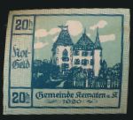 Нотгельды Австрии, 20 геллеров (1920 г.)