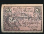 Нотгельды Австрии, 20 геллеров (1920 г.)