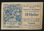 Нотгельды Австрии, 10 геллеров