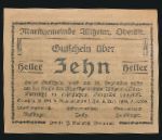 Austria Notgelds, 10 геллеров, 1920