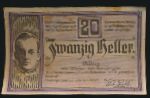 Нотгельды Австрии, 20 геллеров (1920 г.)