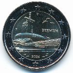 Германия, 2 евро (2026 г.)