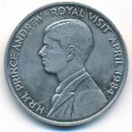 Saint Helena, 50 pence, 1984