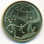 China, 1 yuan, 2010
