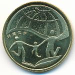 China, 1 yuan, 2010