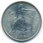 Китай, 1 юань (1986 г.)