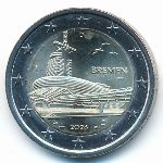 Germany, 2 евро, 2026