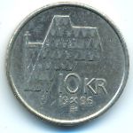 Norway, 10 kroner, 1996