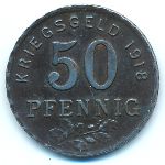 Бохум., 50 пфеннигов (1918 г.)