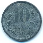 Burgsteinfurt, 10 пфеннигов, 1917