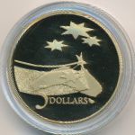 Australia, 5 dollars, 1992