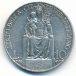 Ватикан, 10 лир (1931 г.)