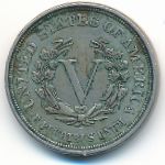 США, 5 центов (1883 г.)