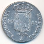 Голландия, 50 стиверов (1808 г.)