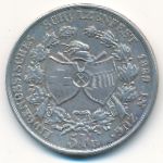 Switzerland, 5 франков, 1869