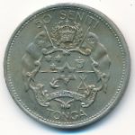 Tonga, 50 seniti, 1967