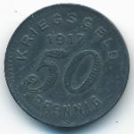 Бармен., 50 пфеннигов (1917 г.)