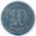 Elberfeld, 10 пфеннигов, 1917