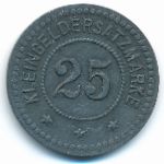 Вестфалия., 25 пфеннигов