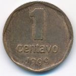 Argentina, 1 centavo, 1999