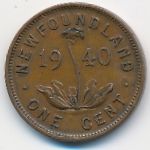Newfoundland, 1 cent, 1940