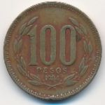 Чили, 100 песо (1984 г.)