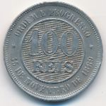 Brazil, 100 рейс, 1889