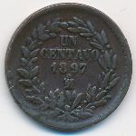 Mexico, 1 centavo, 1897