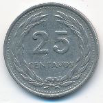 Сальвадор, 25 сентаво (1975 г.)