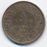 Британская Индия, 1/12 анны (1910 г.)