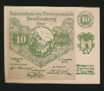 Austria Notgelds, 10 геллеров, 1920